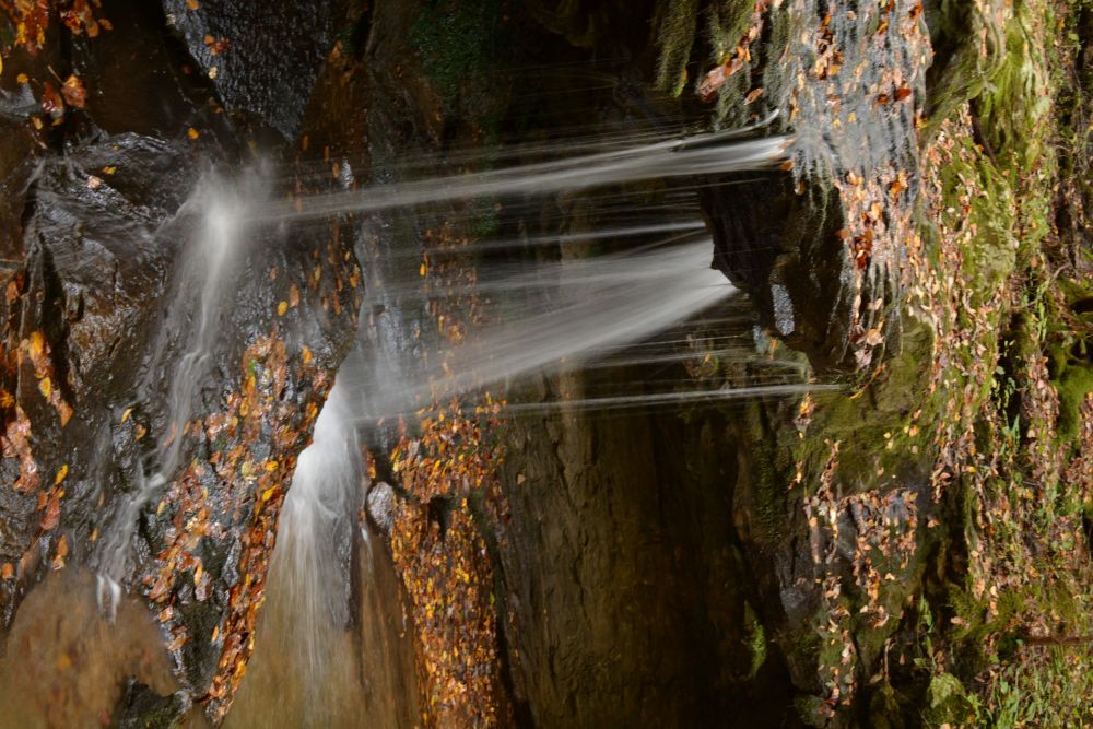 tiny waterfall